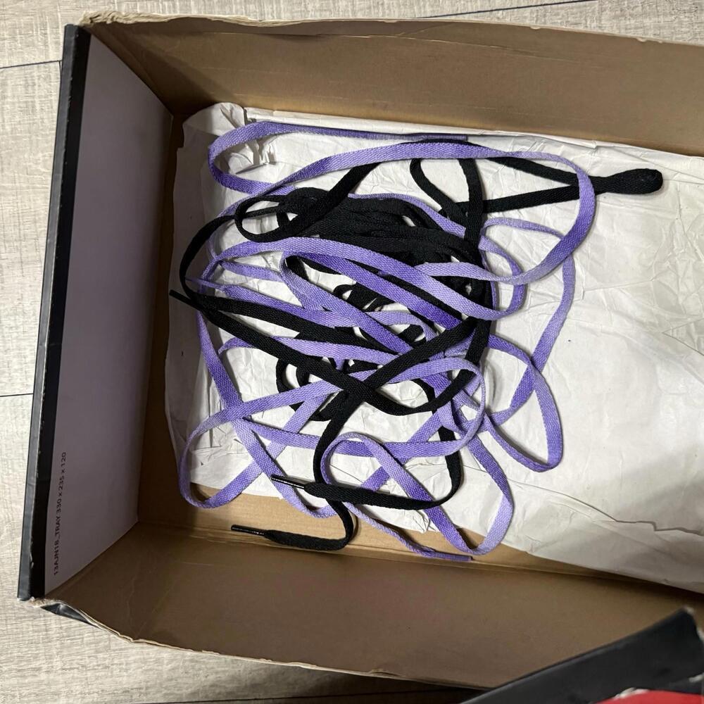 Nike Air Jordan 1 Retro OG High 2.0 Court Purple 555088 500 Size 11.5 men - Picture 10 of 11